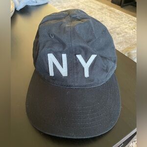Men’s NY black Baldwin hat